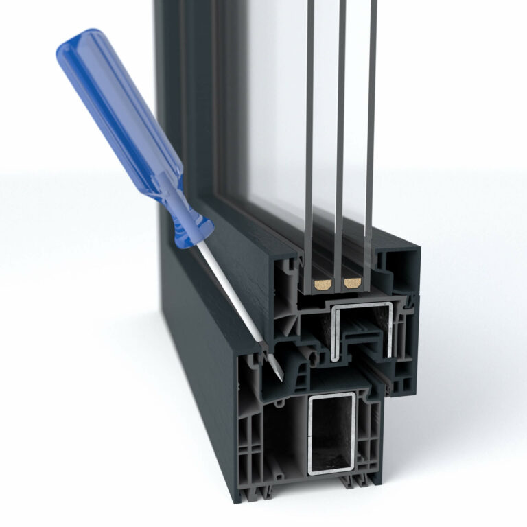 Apalancamiento ventana de pvc