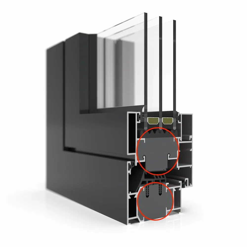 Perfil Rotura puente termico