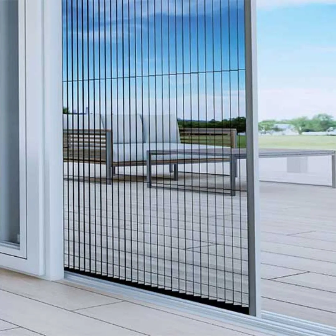 Detalle malla mosquitera fibra vidrio