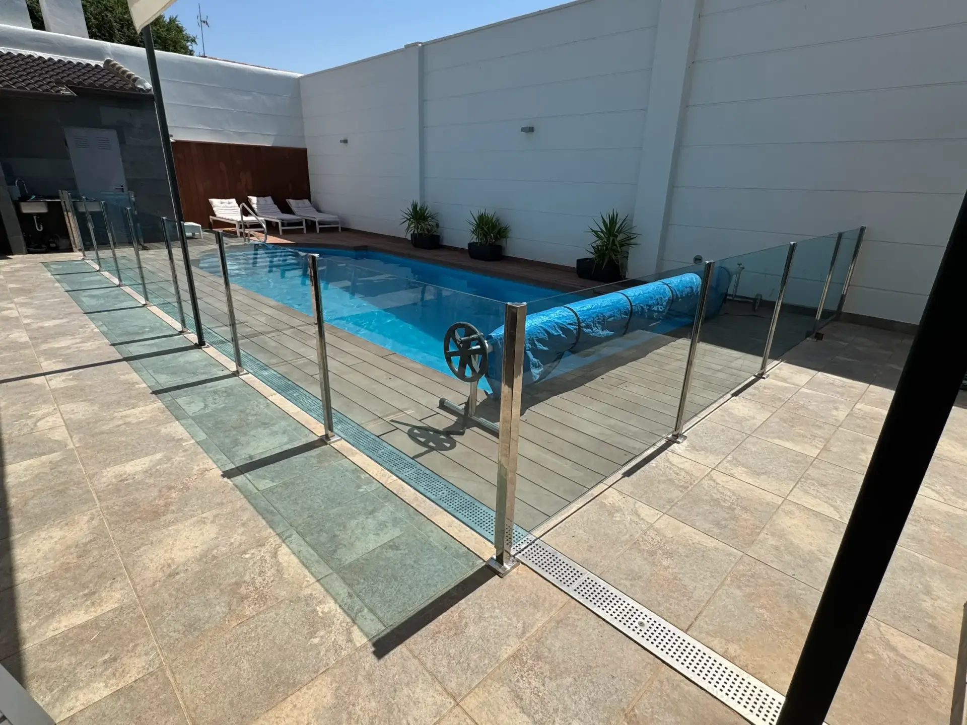 Barandilla Inox y Cristal