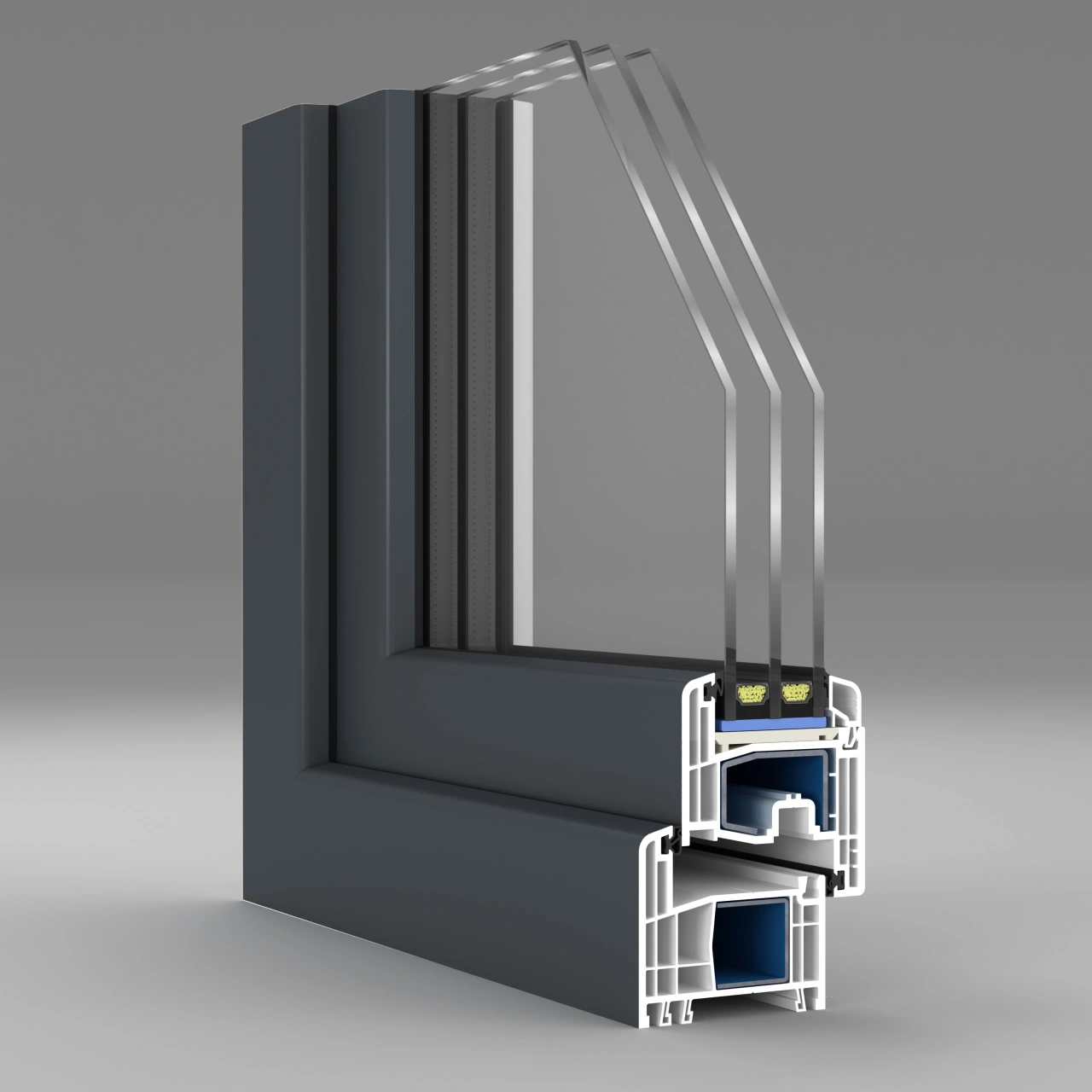 Sección Perfil Gealan S 8000